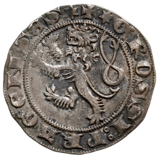 Wacław II Czeski 1300-1305, grosz praski, Aw: Ko