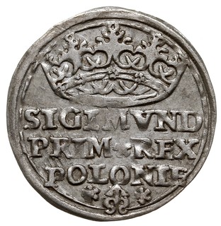 grosz 1528, Kraków, SIGIMVND błędny napis na awersie, rzadki