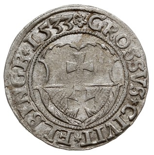 grosz 1533, Elbląg, odmiana napisu SIGIS I REX..