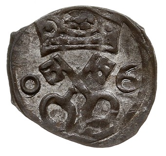 denar 1606, Poznań, T. 4, bardzo ładny, delikatna patyna