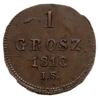 grosz 1810, Warszawa, odmiana z dużym Orłem, Pla