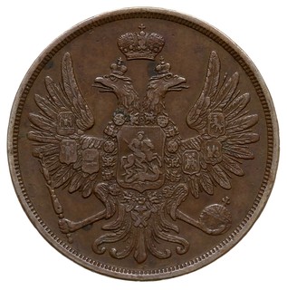 2 kopiejki 1856, Warszawa, odmiana z cyfrą nomin