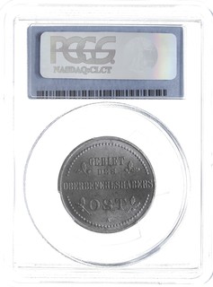 3 kopiejki 1916 / A, Berlin, Parchimowicz 3.a, w moneta w pudełku PCGS z certyfikatem MS 64, rzadkie w tak wyśmienitym stanie zachowana