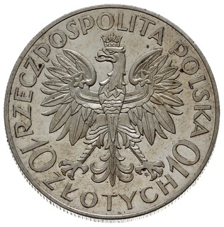 10 złotych 1933, Warszawa, Jan III Sobieski, bez