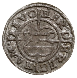 Hermann von Bruggenei 1535-1549, szeląg 1537, Ryga, Haljak 153 (32), Fedorov 489, patyna