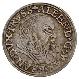 trojak 1541, Królewiec, Iger Pr.41.a (R), Neumann 43, patyna