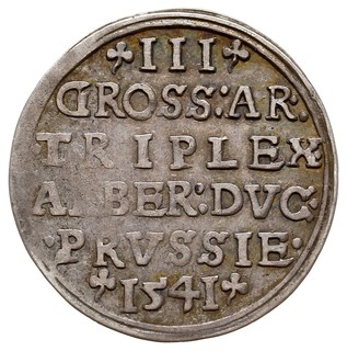 trojak 1541, Królewiec, Iger Pr.41.a (R), Neuman
