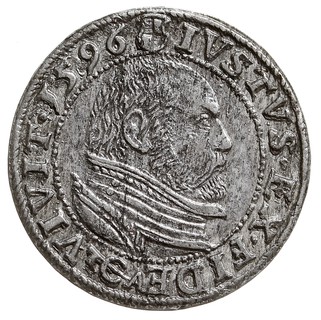 grosz 1596, Królewiec, Bahr. 1308, Neumann 58, r