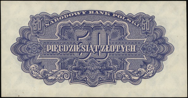 50 złotych 1944, w klauzuli \obowiązkowe, seria BA