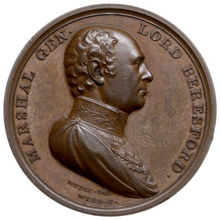 Marszałek generał lord Beresford -medal upamiętn