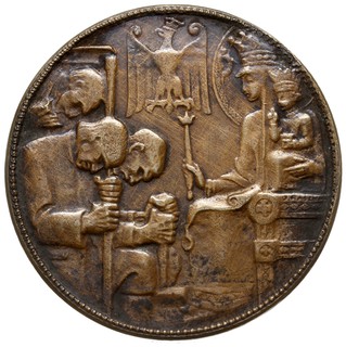 Uchwalenie Konstytucji Marcowej -medal autorstwa