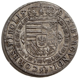 talar pośmiertny 1632, Hall, srebro 28.68 g, Dav. 3338, Vogl. 183/IV, M. /T. 491, piękny egzemplarz, patyna