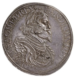 talar 1638, St. Veit, srebro 28.48 g, Dav. 3192,