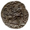 Baktria, Antyalcides 145-135 pne, drachma, mennica Panjhir, Aw: Popiersie w nakryciu głowy typu ka..