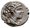 Galia, Massalia, tetrobol (lekka drachma), 100-49 pne, Aw: Popiersie Artemidy w prawo, przed nią w..