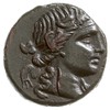 Tracja, Pantikapea, AE-25, 100-70 pne, Aw: Głowa