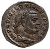 Dioklecjan 284-305, folis 299-300, Antiochia, Aw: Głowa w prawo, IMP C DIOCLETIANVS P F AVG, Rw: G..