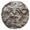 Dortmund, Otto III 983-1002, denar, Aw: Krzyż z kulkami w polach, ODDO IMPERATOR, Rw: Mały krzyżyk..