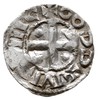 Kolonia /Köln/, Otto III 983-1002, denar, Aw: Monogram miasta Kolonii S-COLONI-A, Rw: Krzyż, w pol..