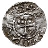 Nabburg, Henryk II 955-976, denar 973-976, Aw: Dach kościoła, pod nim ANA w ramce, Rw: Krzyż, w tr..