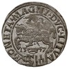 grosz na stopę polską 1547, Wilno, mniejsza głowa króla, Ivanauskas 5SA6-3, piękny blask menniczy
