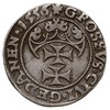 grosz 1556, Gdańsk, ciekawa odmiana z małą literą V w napisie PRvSSI, T. 4, rzadki