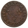 podwójny tournois 1582, Paryż, Duplessy 1152, patyna