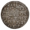 trojak 1588, Ryga, Iger R.88.2.a (R1), Gerbaszewski 15, patyna