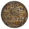 trojak 1596, Ryga, Iger R.96.1.d (podobny), Gerb