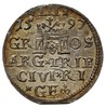 trojak 1597, Ryga, Iger 97.1.b, Gerbaszewski 5, 