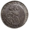 talar 1712, Drezno, Aw: Popiersie króla i napis wokoło, Rw: Tarcze herbowe i napis wokoło, srebro ..