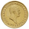 50 złotych 1822, Warszawa, złoto 9.77 g, Plage 7, Bitkin 810 (R), minimalnie justowane, ale bardzo..
