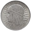 10 złotych 1932, Warszawa, Głowa Kobiety, Parchimowicz 120.a, moneta w pudełku PCGS z certyfikatem..