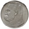 10 złotych 1939, Warszawa, Józef Piłsudski, Parchimowicz 124.f, moneta w pudełku NGC z certyfikate..