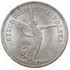 5 złotych 1928, Warszawa, Nike, Parchimowicz 114.a, bardzo ładne