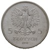 5 złotych 1932, Warszawa, Nike, Parchimowicz 114.e, bardzo rzadkie