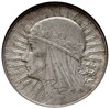 5 złotych 1933, Warszawa, Głowa Kobiety, Parchimowicz 116.c, moneta w pudełku NGC z certyfikatem M..