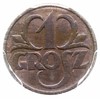 1 grosz 1930, Warszawa, Parchimowicz 101.e, pięknie zachowana moneta w pudełku PCGS z certyfikatem..