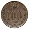 100 bez nazwy nominału (marek polskich) 1922, Wa