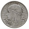 1 złoty 1932, Warszawa, Głowa Kobiety, na awersie wypukły napis PRÓBA, srebro 3.41 g, nakład 120 s..