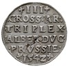 trojak 1542, Królewiec, Iger Pr.42.1.a (R), Neum