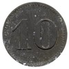moneta zastępcza majątku Lubiatówko (Wielkopolska) Aw:Napis: DOM. / LUBIATÓWKO, Rw: Nominał 10, Si..