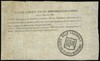 Rząd Narodowy, awizacya podatku narodowego jednorazowego na kwotę 20 złotych polskich 23.05.1863 o..