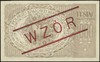 1.000 marek polskich 17.05.1919, seria ZE, numeracja 222462 ❉, obustronnie czerwony ukośny nadruk ..