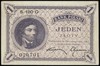 1 złoty 28.02.1919, Seria 100 G, numeracja 02070