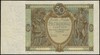 50 złotych 1.09.1929, kompletny druk na papierze ze znakiem wodnym, ale bez oznaczenia serii i num..