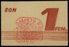 Obóz VII-A w Murnau, bon na 1 fenig 2.11.1944, bez oznaczenia serii i numeracji, Lucow 937 (R2) - ..