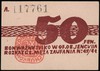 Obóz VII-A w Murnau, bon na 50 fenigów 2.11.1944, seria A, numeracja 117761, Lucow 941a (numeracja..
