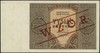 1.000 złotych 1945, seria A, numeracja 0000000, po obu stronach ukośny czerwony nadruk \WZÓR, Luco..