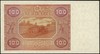 100 złotych 15.05.1946, seria P, numeracja 5655147, Lucow 1204a (R5), Miłczak 129b, rzadkie w tym ..